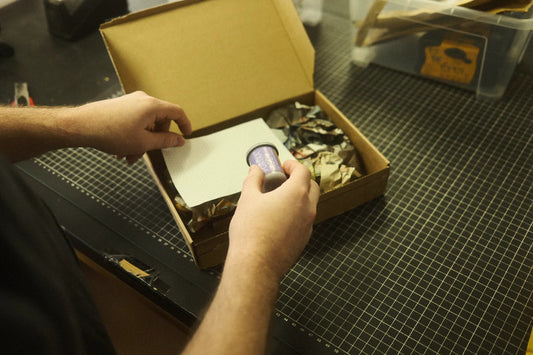 Was passiert mit dem Film im Labor?